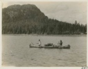 Image of Old Town canoe, Dr. Strong and Bertrand